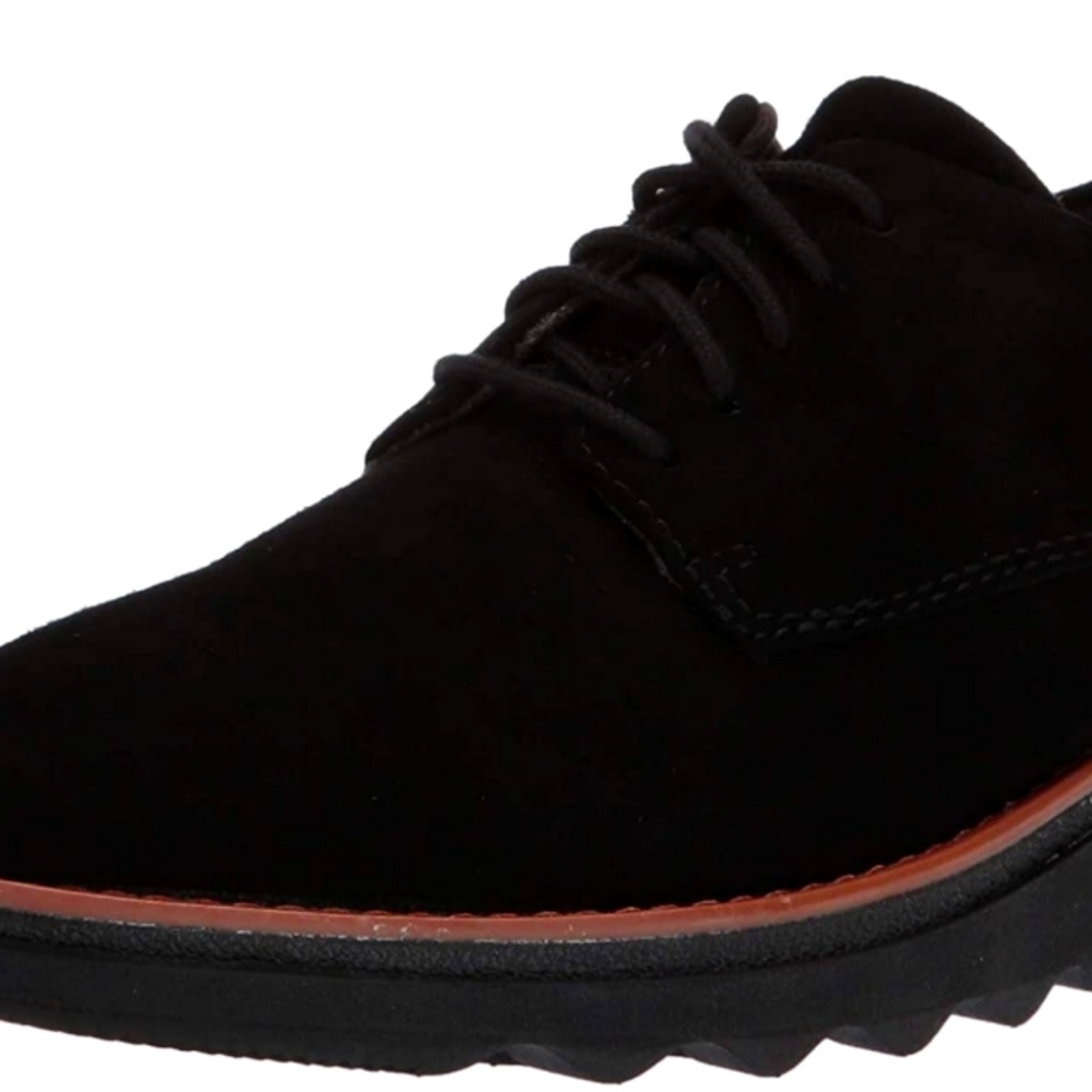 Clark's seude black "Sharon Noel". New in box sz 11M